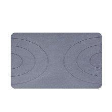 Natural Nonslip Diatomaceous Earth Bath Mat - Fast Drying Bathroom Accessory