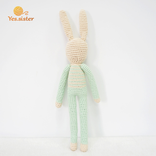 Baby Gifts Easter Bunny Crochet Doll zabawka