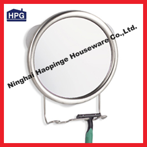 Adjustable wall mounted shaving mirror bathroom shaving mirror