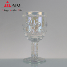 Retro Style Glass Cup Coffee Beer Transparent Cup