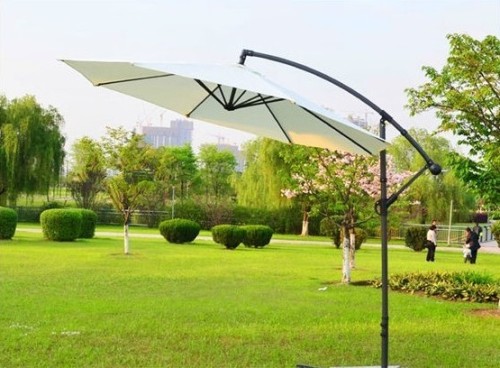 Big Outdoor Umbrella- Steel Banana Umbrella