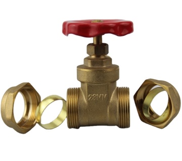 Factory Manufacture Brass Forged 200 WOG Gate Valve 22mm Compression brass Gate valve