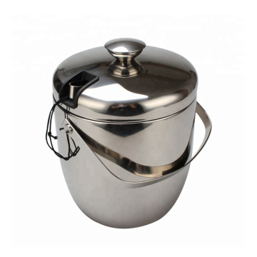 Insulated Stainless Steel Double Walled Ice Bucket