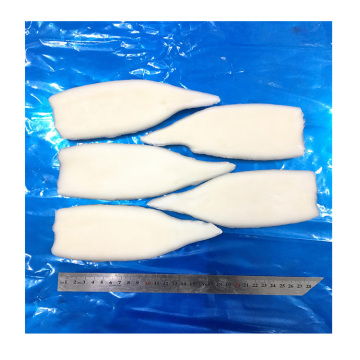 frozen clean iqf squid tube u10 interleave,frozen calamari squid tube detail,frozen bqf squid tubes