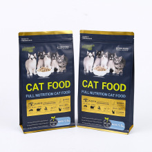Custom Flat Bottom Ziplock Pet Food Bag