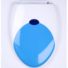 New design blue toilet cover seat for bathroom