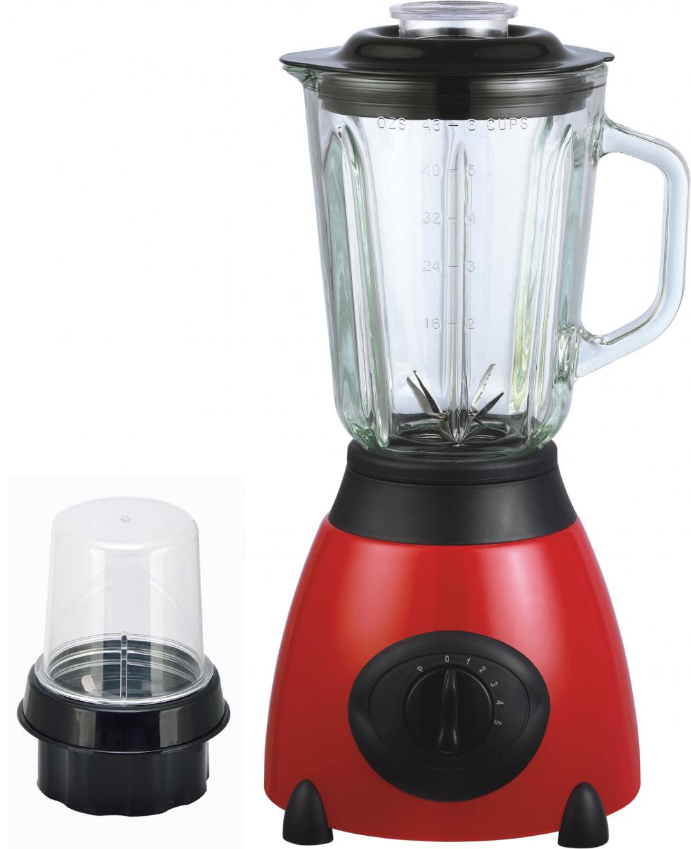 1.5L glass jar stainless steel food blender