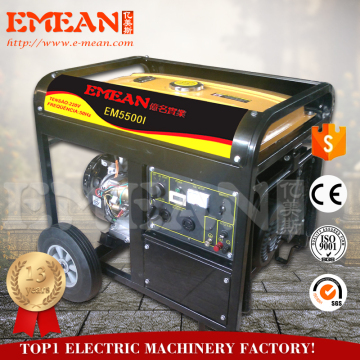 Hotselling portable fuel powered generator 4kw gasoline generator