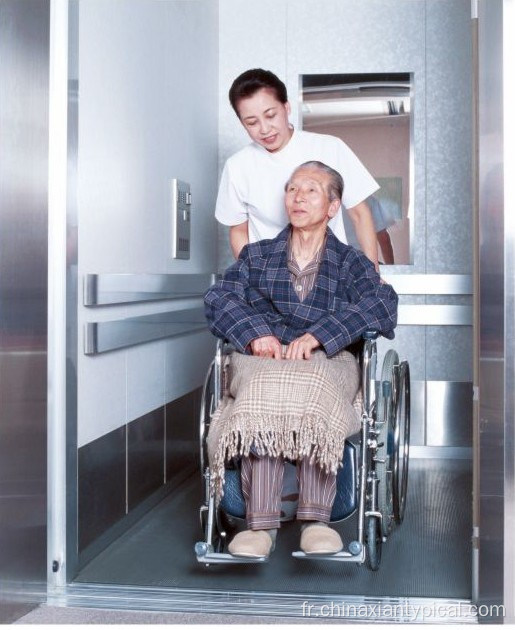 Ascenseur de lit de civière de passager d&#39;hôpital de grande hauteur spécialement conçu