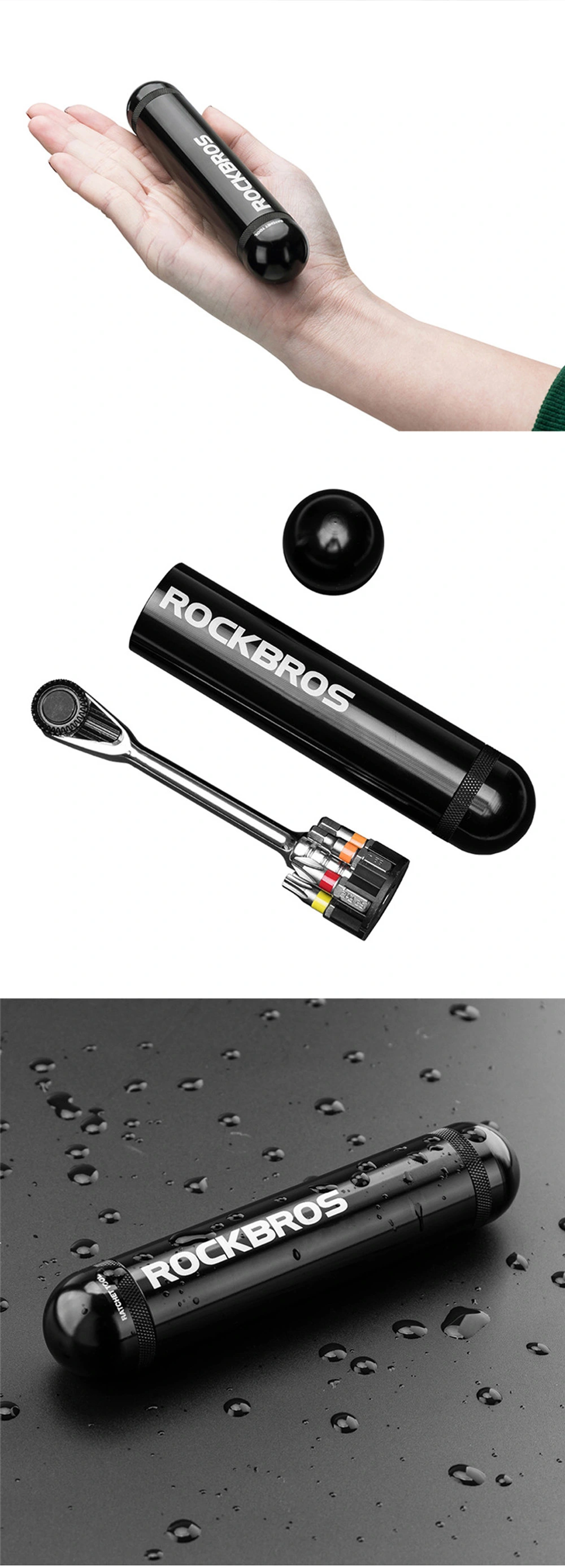 High Quality Rockbros Torque Wrench Bicycle Repair Tool Kit for Daily Maintenance