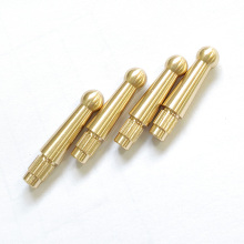 Custom Brass Knurled Dowel Pin