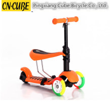 Baby 3 Wheels Kick Scooter with Comfortable Seat