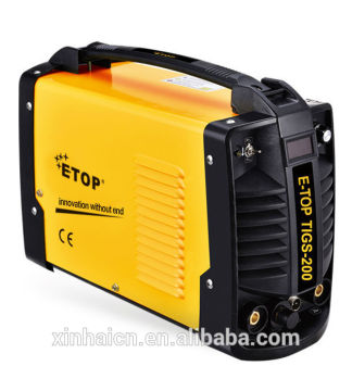 TIG/MMA DC portable ac dc inverter tig mma pulse welding machine tigs200(mos)