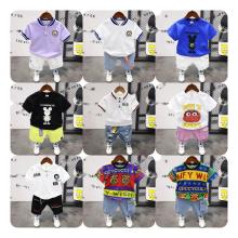 2024 Summer Wholesale Short Sleeve Boys Formal Suits for Kids and Wedding