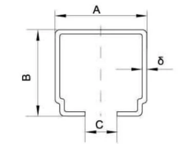 Festoon System-C-Track Cable Carrier Stainless Steel Material Made in China