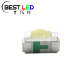 1206 SMD Cool White LED med kuppelt objektiv