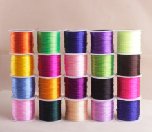 Wholesale 0.3mm Thickness Stretch Elastic Thread: Multicolor Beading Cord on 50m Spool