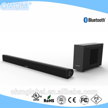 OHM-SB200B bluetooth sound bar with external subwoofer box,Sound bar, soundbar, soundbar for TV