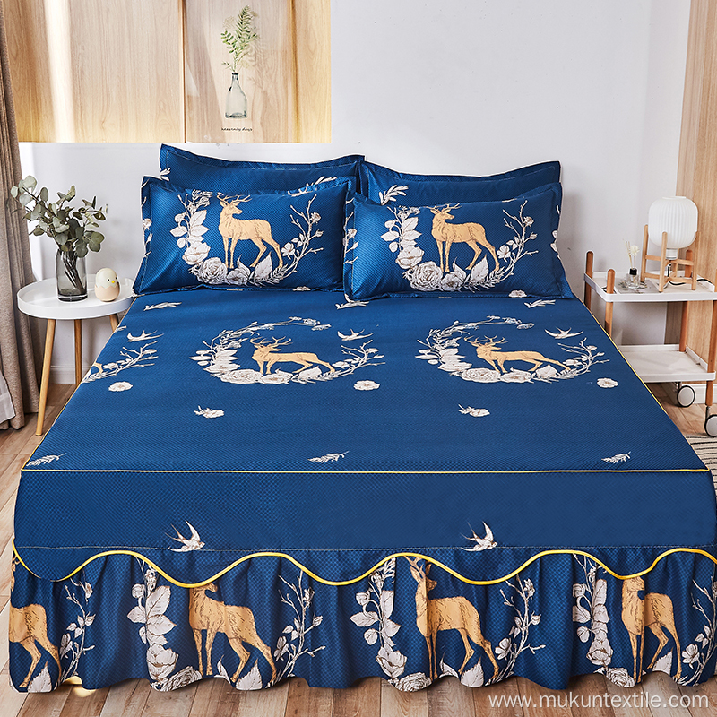 bedskirts set with Matching Bed Skirt Bedspread