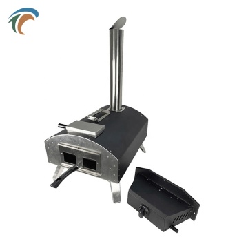 Canada Bbq Portable Pellet Dual Fuel Oven Pizza Gas