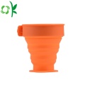 Tasse pliante en silicone durable de qualité supérieure à vendre