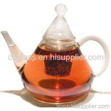 Hand Blown Red Teas Glass Teapots?
