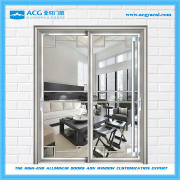 Fashionable customized aluminium sliding door and sound insulation