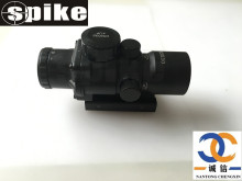 Hunting accessories SPIKE 3.5x30 optical prism rifle scope with windage and elevation adjustment for air hunting rifles