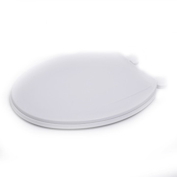 White Plastic Bathroom Smart Toilet Seat And Cover