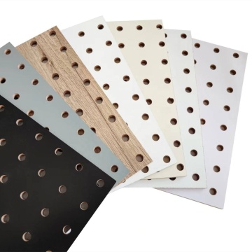 Factory Wholesale 4x8ft HDF Perforated Pegboard for Shop Displays