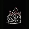 Motyw muzyczny Rhinestone Tiara Star Pageant Crown