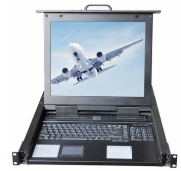 1 Port LCD KVM Switch