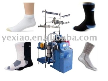 computerized jacquard socks machine