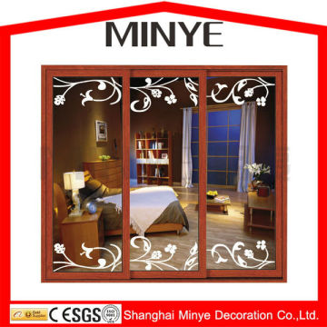 sliding cabinet doors/sliding bathroom door/modern wardrobe sliding doors