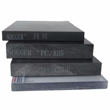 Customizable sheet PC plastic sheet black color