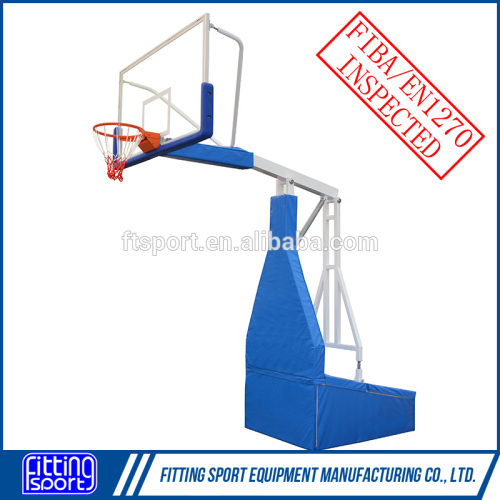 5FT Extension Manual Hydralic Steel Base Basketball Frame