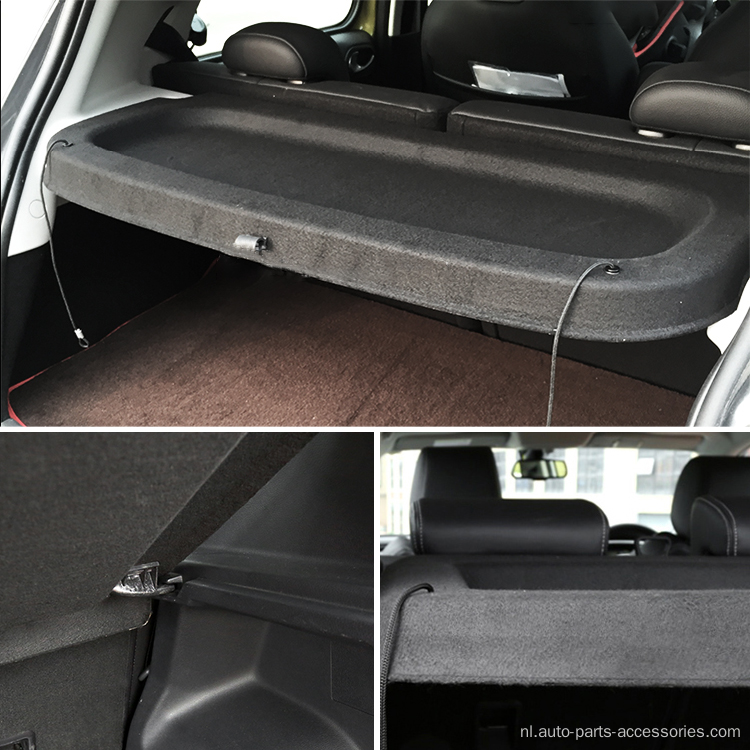 Intrekbare kofferbakbeveiligingsschaduw Fit Trunk Cargo Cover