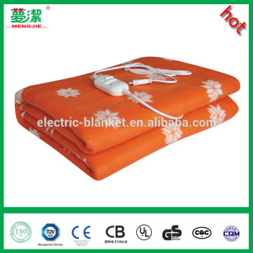 Rechargeable Heated Blankets Printed Fleece