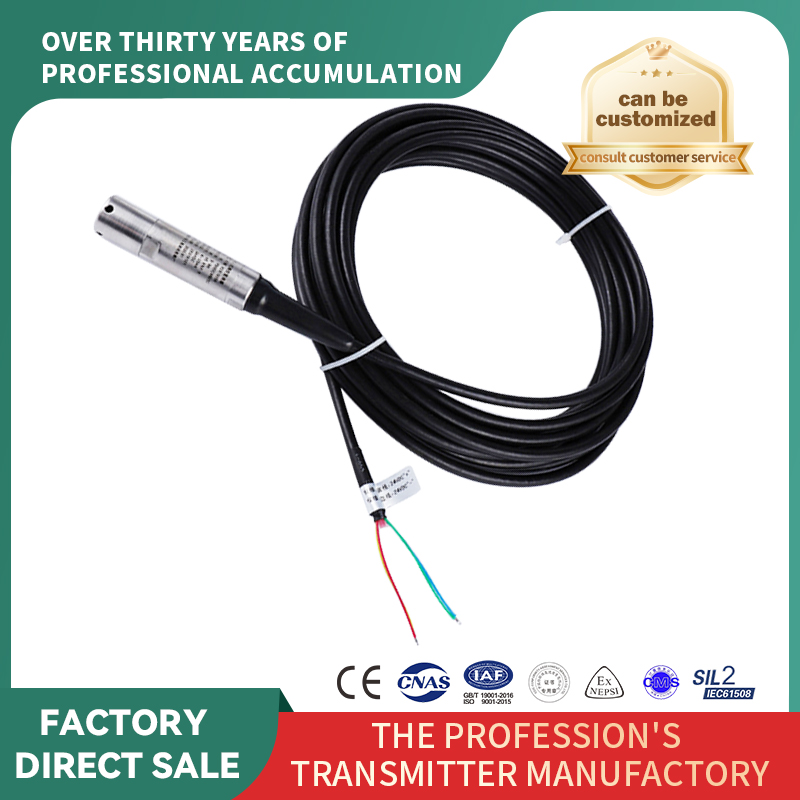 Senzor de nivel de apă submersibil de 19 mm pentru monitorizarea găurilor de foraj