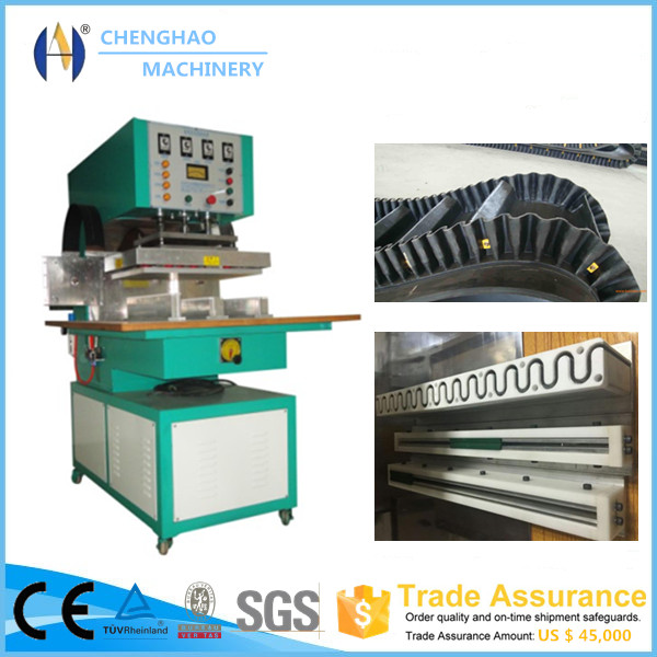 Conveyor belt welding machine