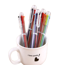 6 Pack Multicolor 0.5mm Retractable Ballpoint Pens