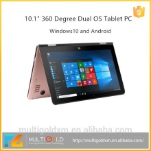 10.1 inch tablet pc with keyborad, rorate 360 degree, notebook