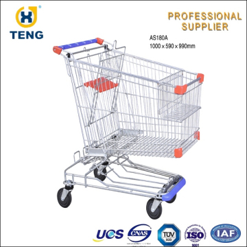 Asia Style Metal Shopping Trolley AS180A