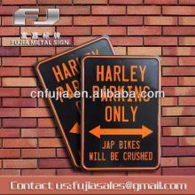 Custom no parking sign board,parking sign metal plate