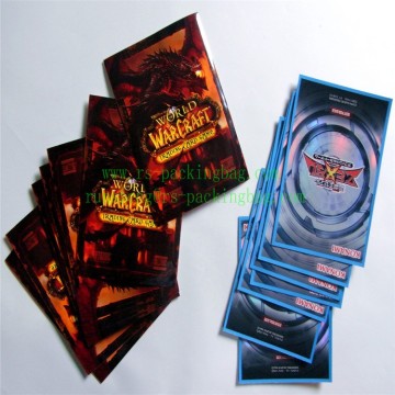 custom yugioh card sleeves plastic credit card sleeves