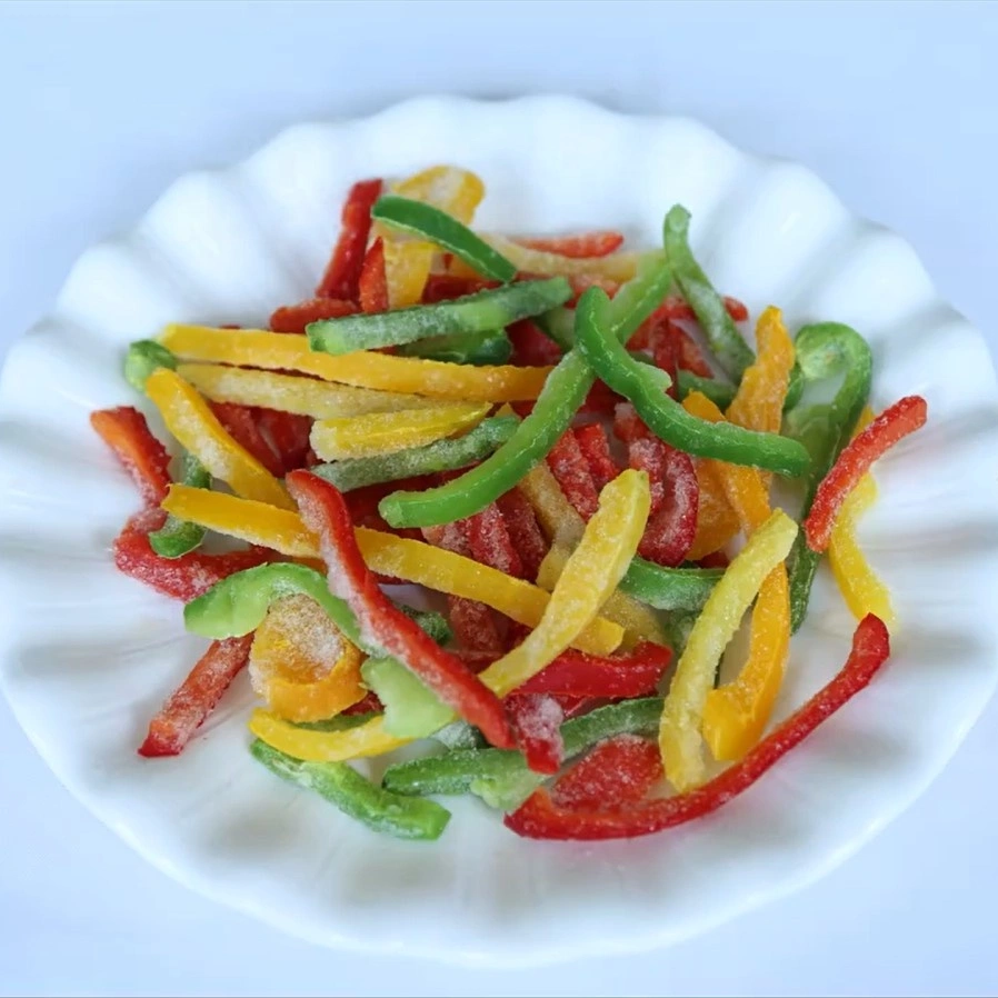 Frozen Mixed Sweet Bell Pepper Slice IQF