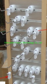 S100 Favori Single Rod Anti-theft Hooks,Single Rod Security Hook,Single Rod Locking Hook, Burglarproof Hooks,Theftproof Hooks