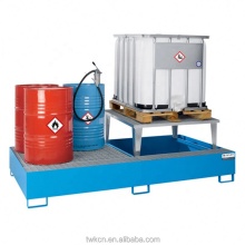 Double IBC Steel Spill Pallet - IBC Spill Containment Pallets
