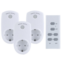EU Standard 220V Remote Control Smart Wall Socket