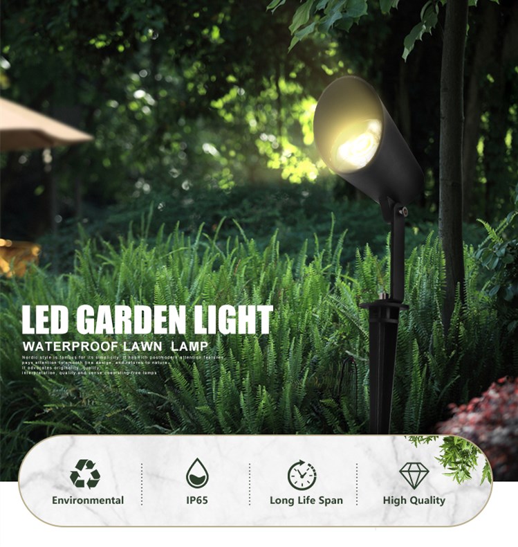 High quality 6W spike light spot lights landscape